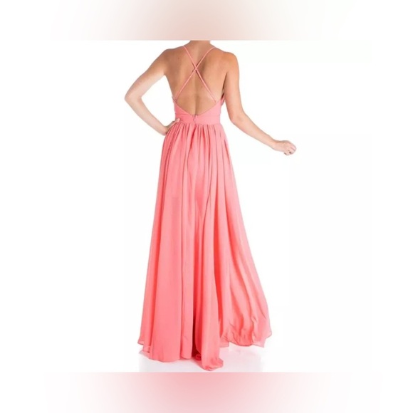 Meghan LA Turquoise Enchanted Garden Maxi Dress NWOT - Picture 2 of 10